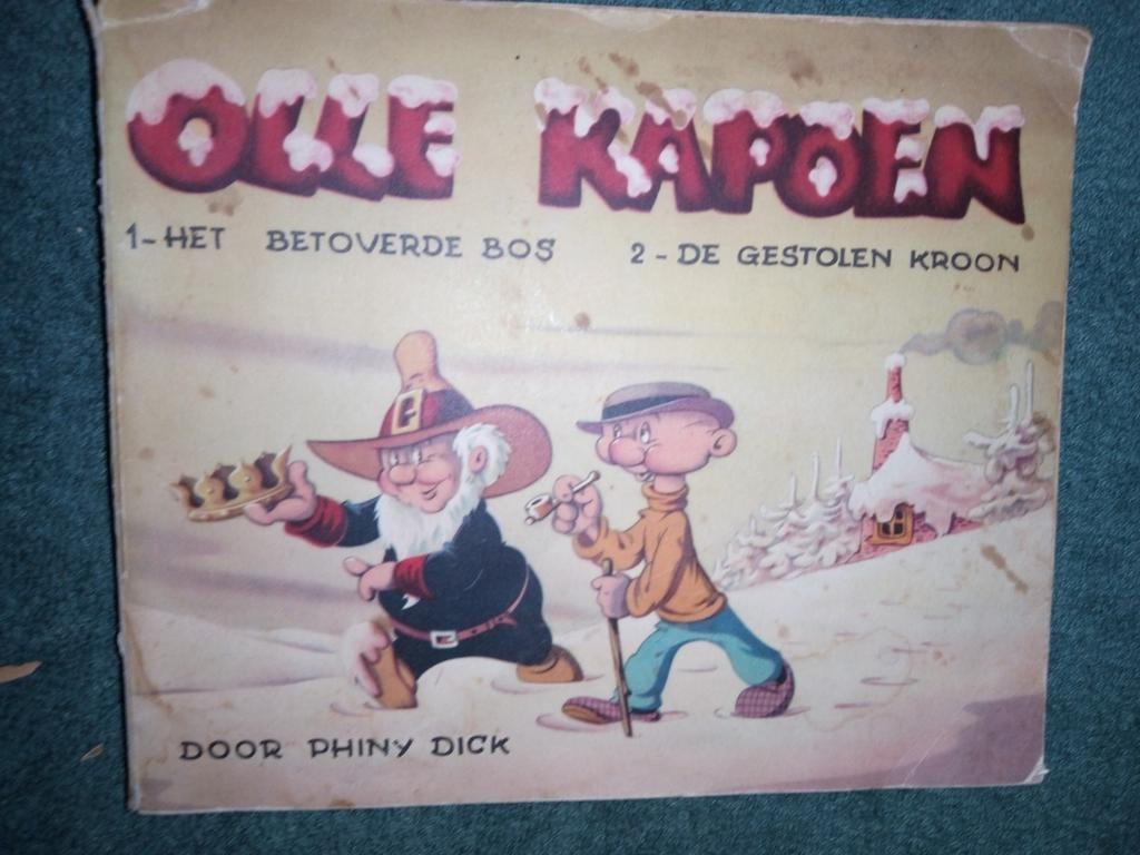 Olle Kapoen: Het Betoverde Bos & De Gestolen Kroon, Boeken, Stripboeken, Eén stripboek, Ophalen of Verzenden, Gelezen, Phiny Dick