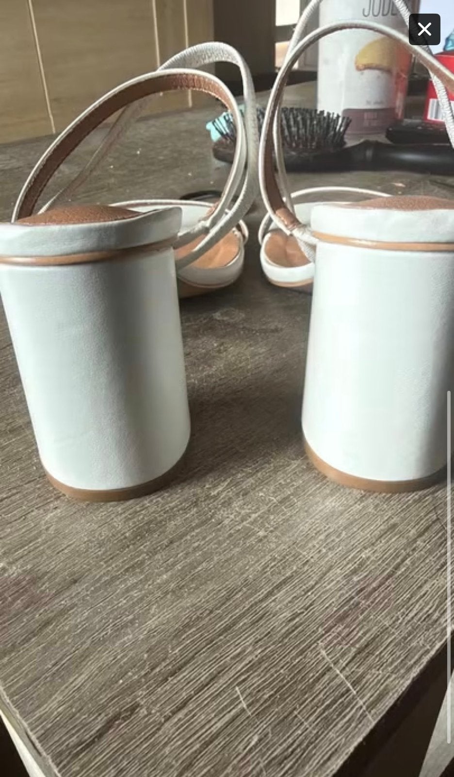 Witte haken, Ophalen, Wit, Nieuw, Schoenen met hoge hakken