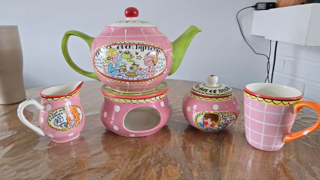 Blond Amsterdam Bla Bla servies, Ophalen, Zo goed als nieuw, Aardewerk, Overige typen