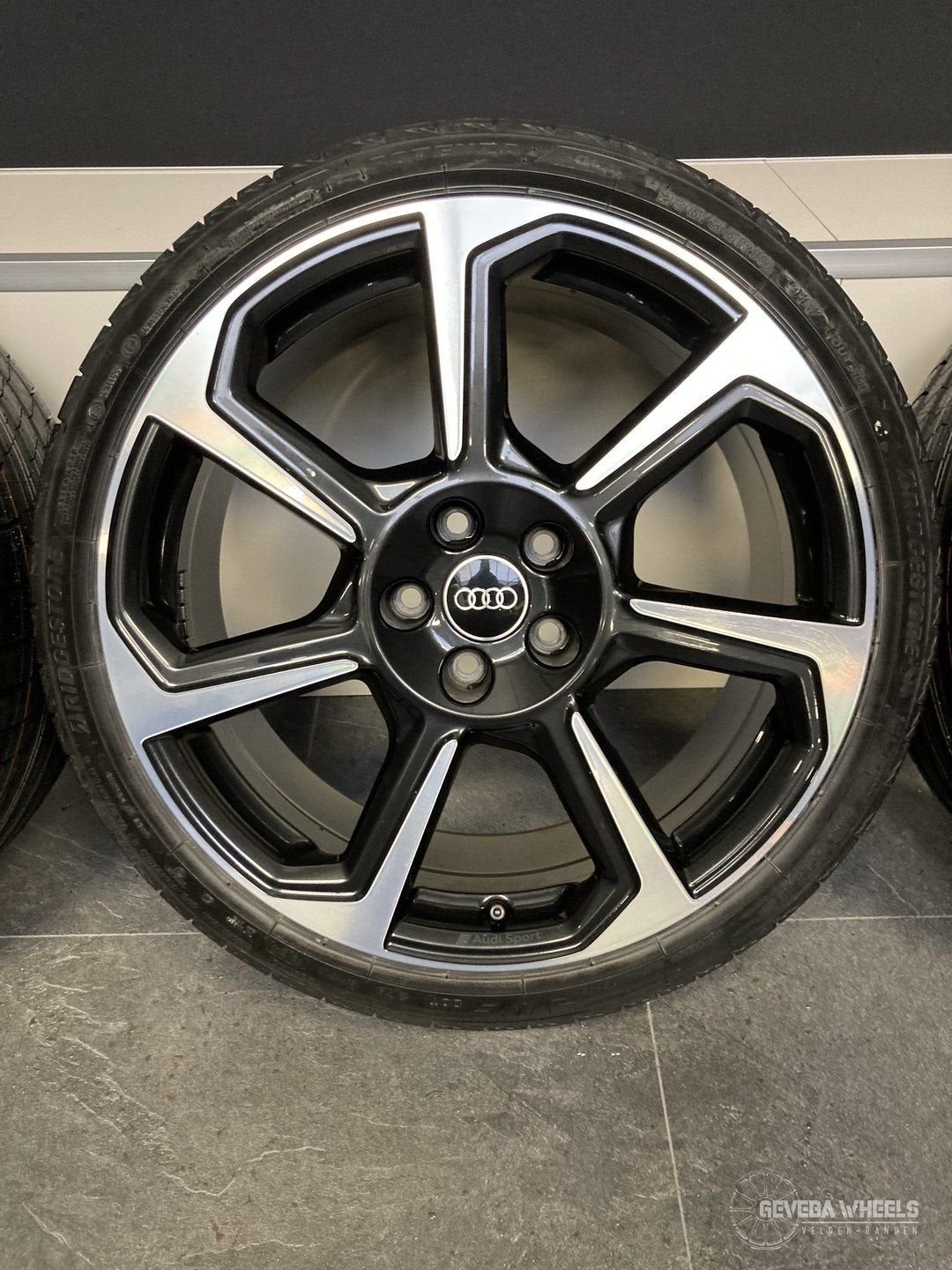 19” originele Audi A3 S3 8P 8V 8Y velgen + banden 5x112, 19 inch, Gebruikt, -, -