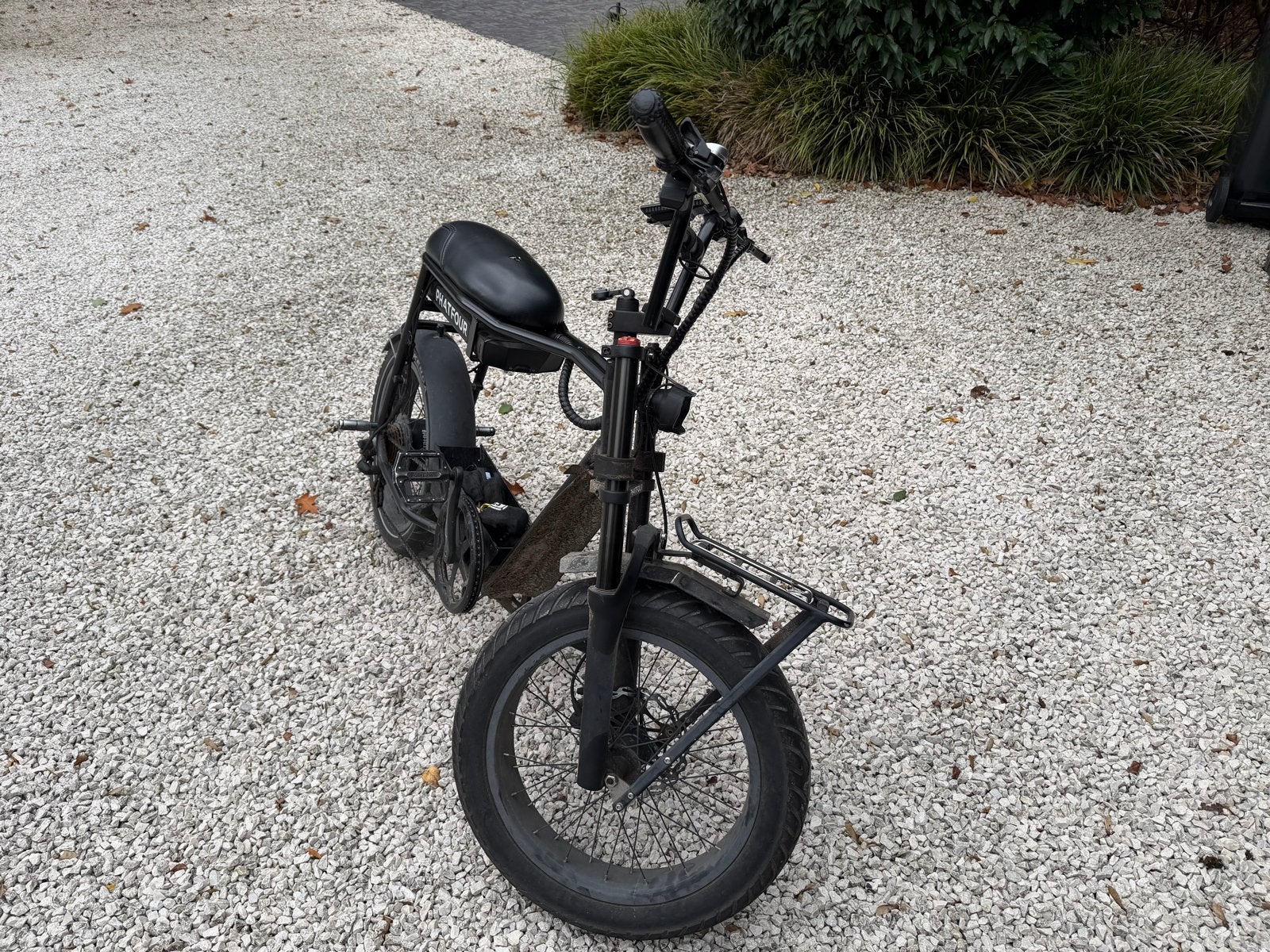 Phatfour E-bike Zwart met nieuwe accu, Ophalen, Gebruikt, Overige merken