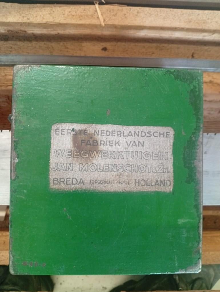Molenschot weegschaal., Ophalen, Gebruikt, Vloerweegschaal, 200 kg of meer