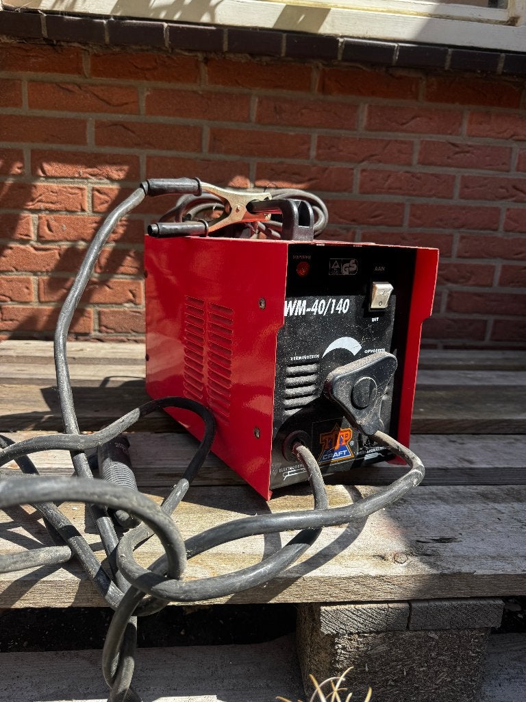 lasapparaat Topcraft TWM-40/140 ( TEAB ), Doe-het-zelf en Verbouw, Gereedschap | Lasapparaten, Ophalen, Gebruikt, Minder dan 150 ampère