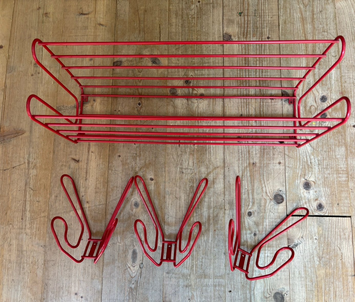 Vintage ikea fran ps design kapstok wandrek ser, Wandkapstok, Ophalen of Verzenden, Zo goed als nieuw, Minder dan 100 cm