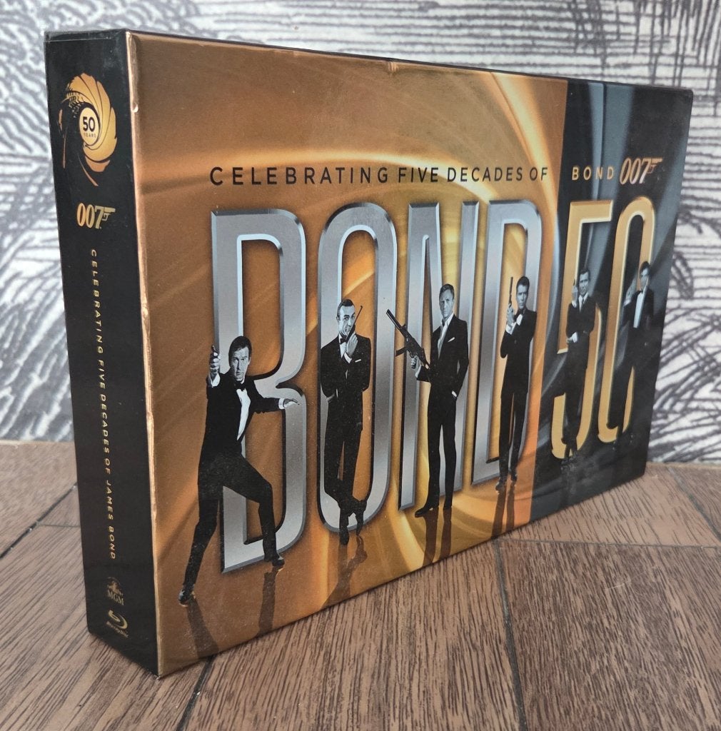 James Bond 007 Bond 50 Blu-ray Boxset - 23 Films, Cd's en Dvd's, Engels, Nederlands, Actie, Ophalen of Verzenden