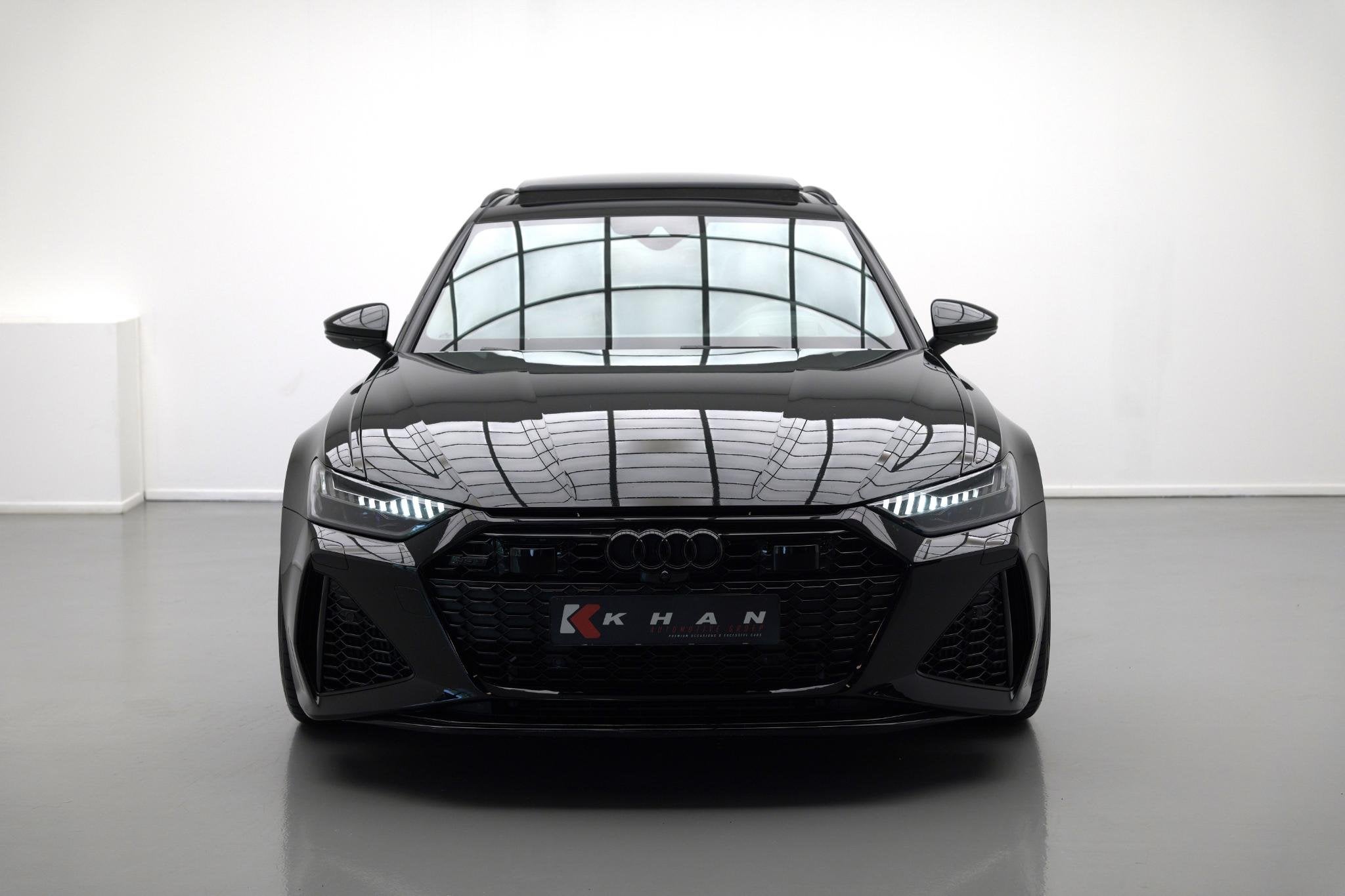 Audi RS6 Avant TFSI 4.0 quattro |800pk|Pano|Dynamic|Ceramic|, Auto's, Audi, Automaat, Gebruikt, 800 pk, Leder