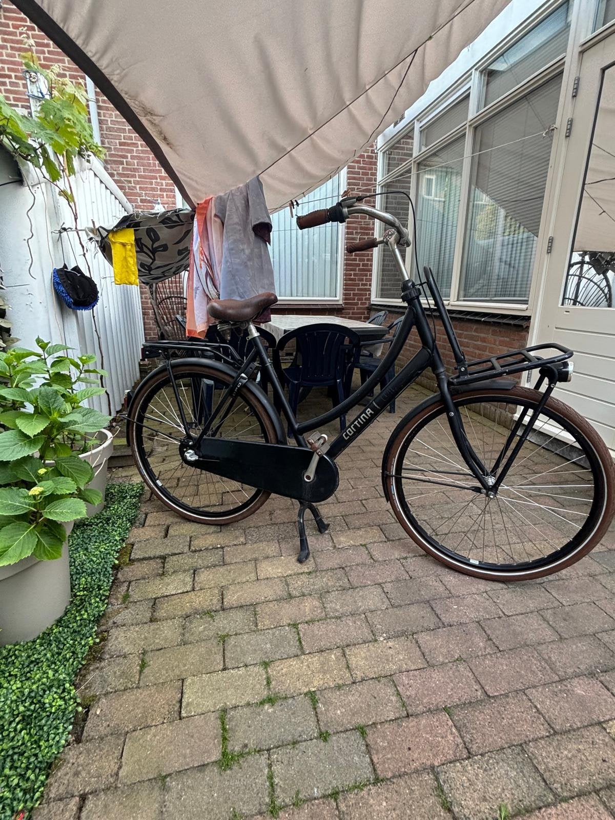 Cortina damesfiets, Terugtraprem, 53 tot 56 cm, Versnellingen, Zo goed als nieuw