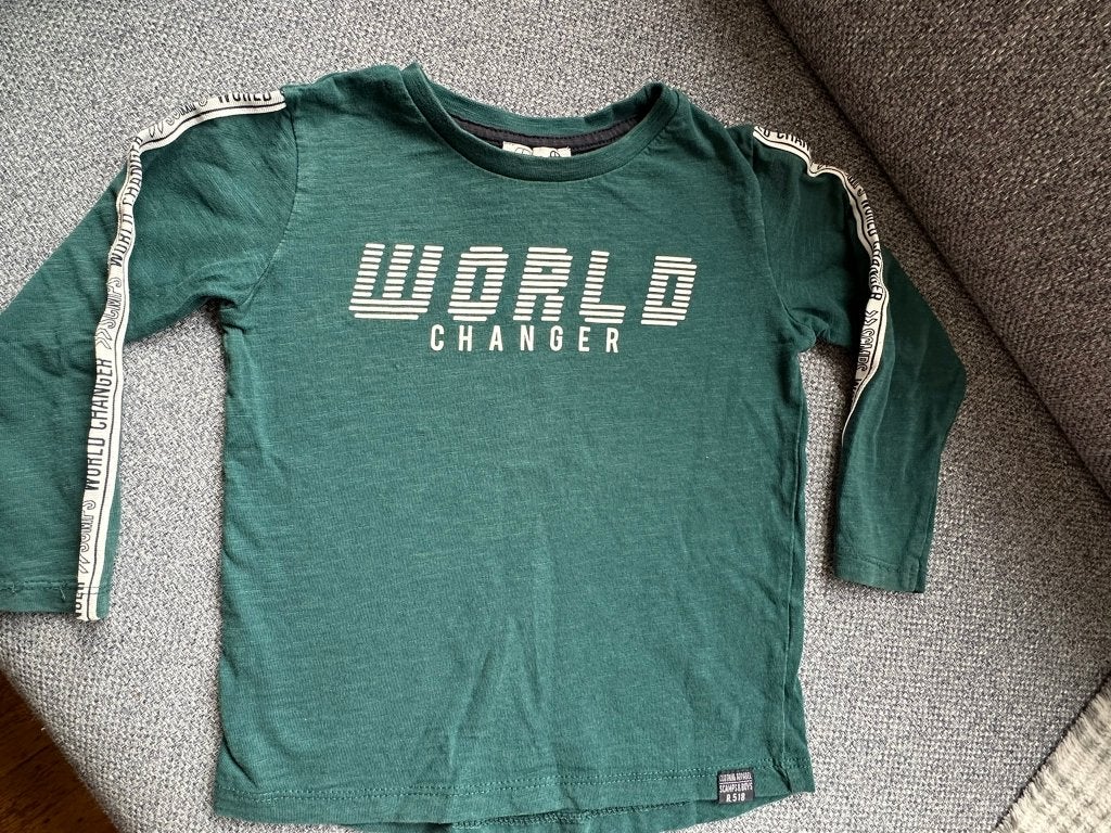 shirt maat 86, Ophalen of Verzenden, Zo goed als nieuw, Jongetje, Wibra