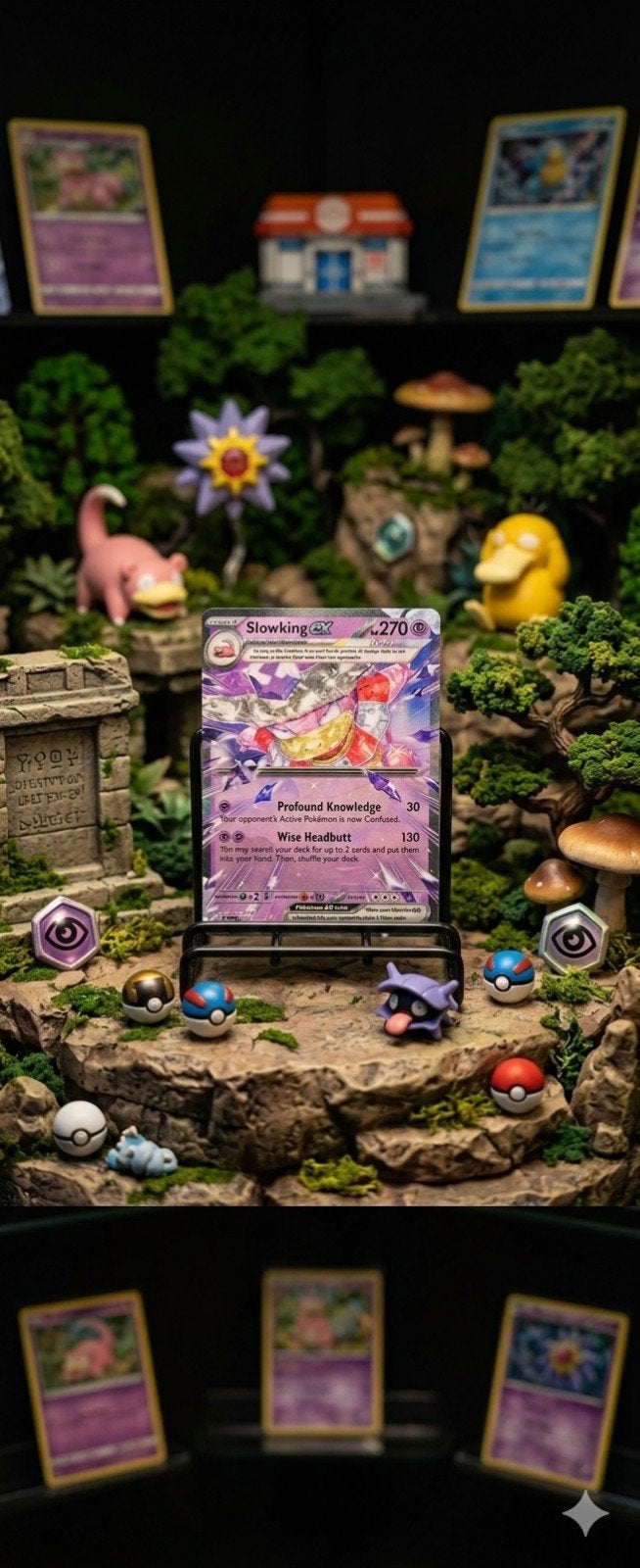 Pokémon Slowking EX Japanse Kaart - Zeldzaam!, Ophalen of Verzenden, Zo goed als nieuw