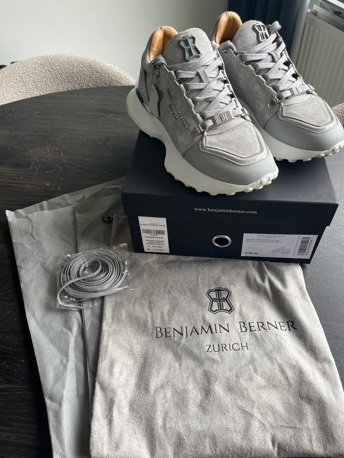 Benjamin Berner sneakers heren, Ophalen of Verzenden, Zo goed als nieuw, Overige kleuren