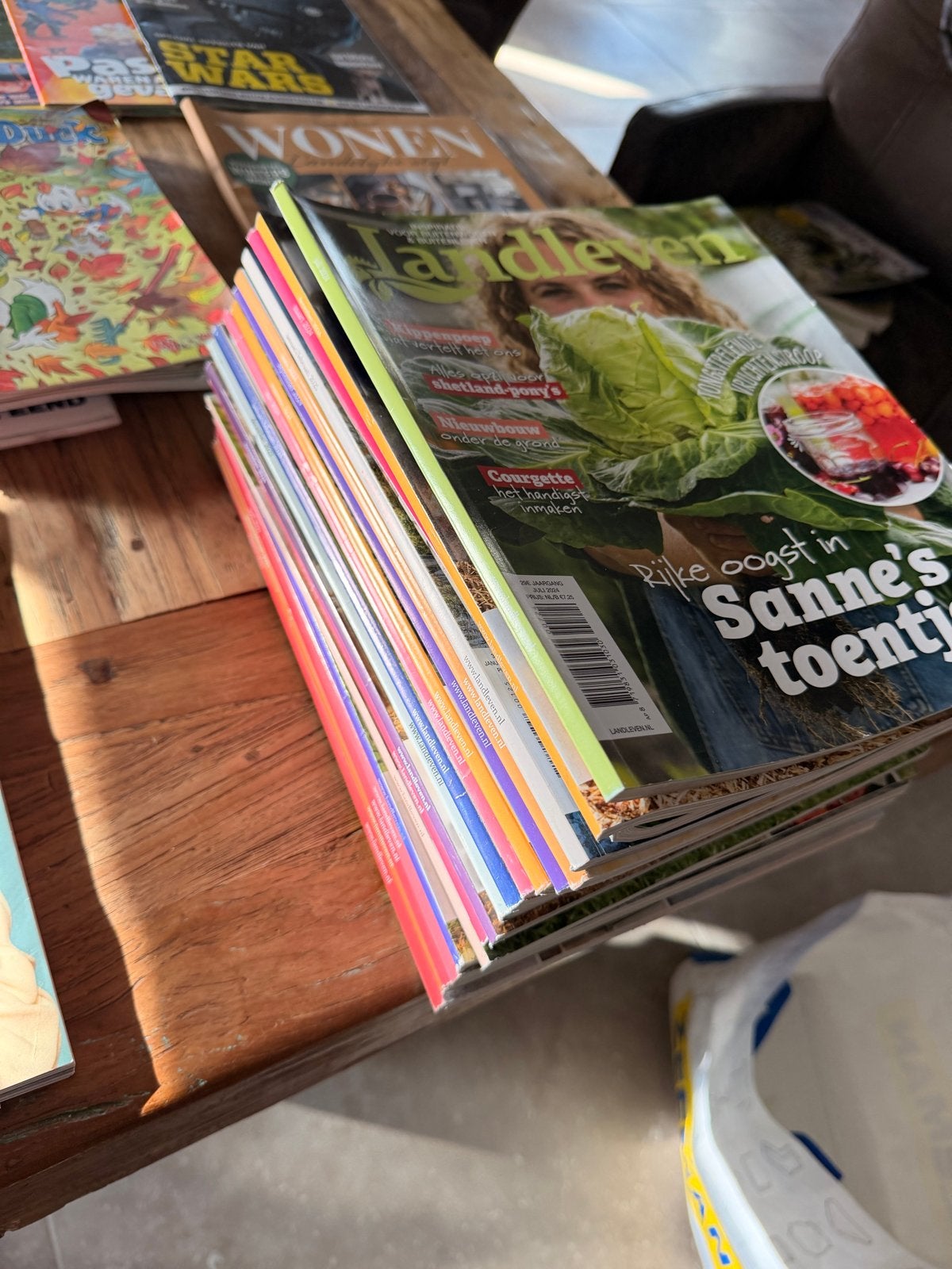 Diverse tijdschriften: Linda, Donald Duck, Landleven en meer, Ophalen, Gelezen, Overige typen