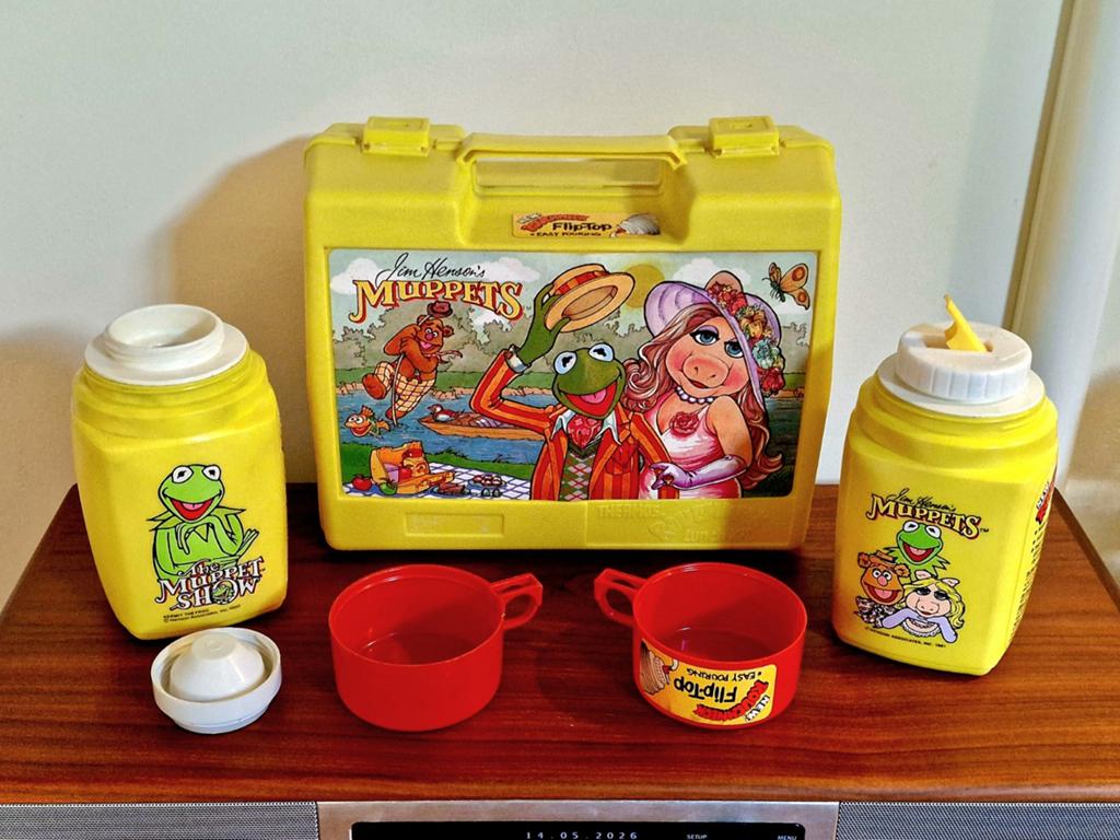 Roughneck Thermos lunch kit Muppet Show Jim Henson Muppets, Ophalen of Verzenden, Zo goed als nieuw, Tv, Gebruiksvoorwerp