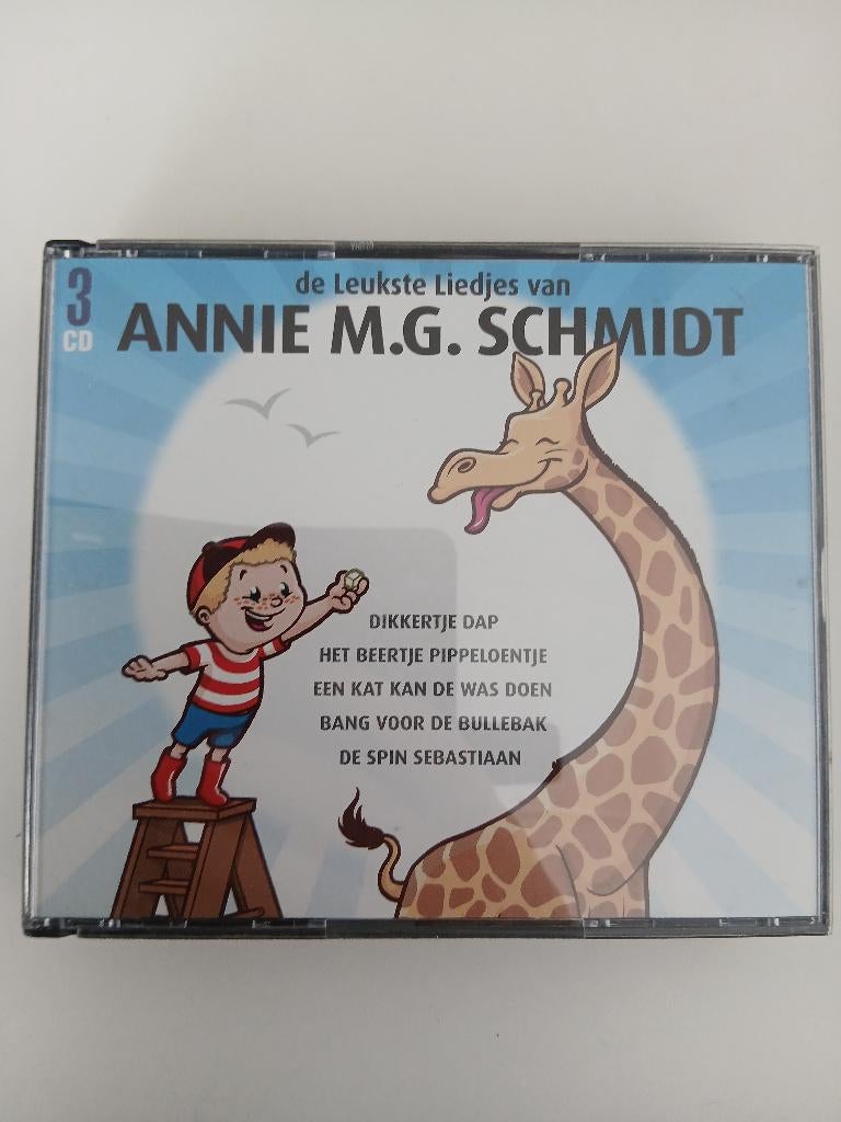 Annie mg Schmidt 3 cds, Ophalen of Verzenden, Zo goed als nieuw