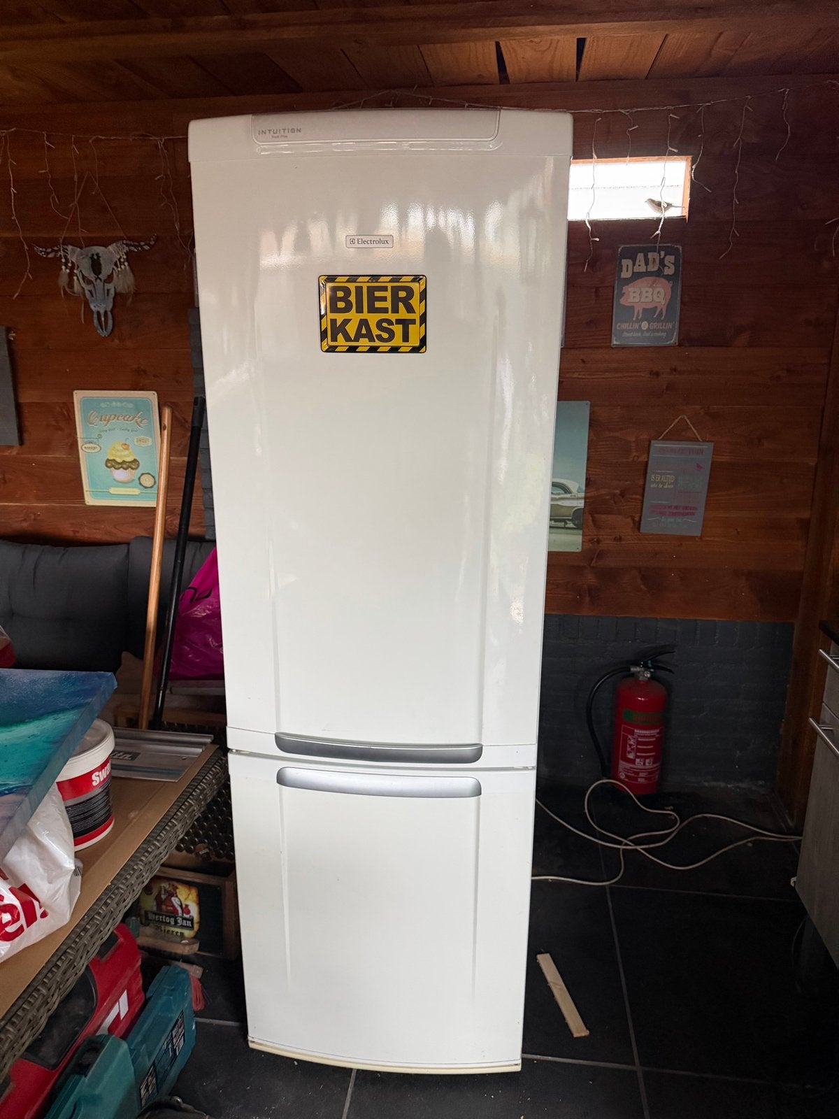 Electrolux Koelkast met vriesvakken, Ophalen, 150 tot 200 liter, Gebruikt, 60 cm of meer