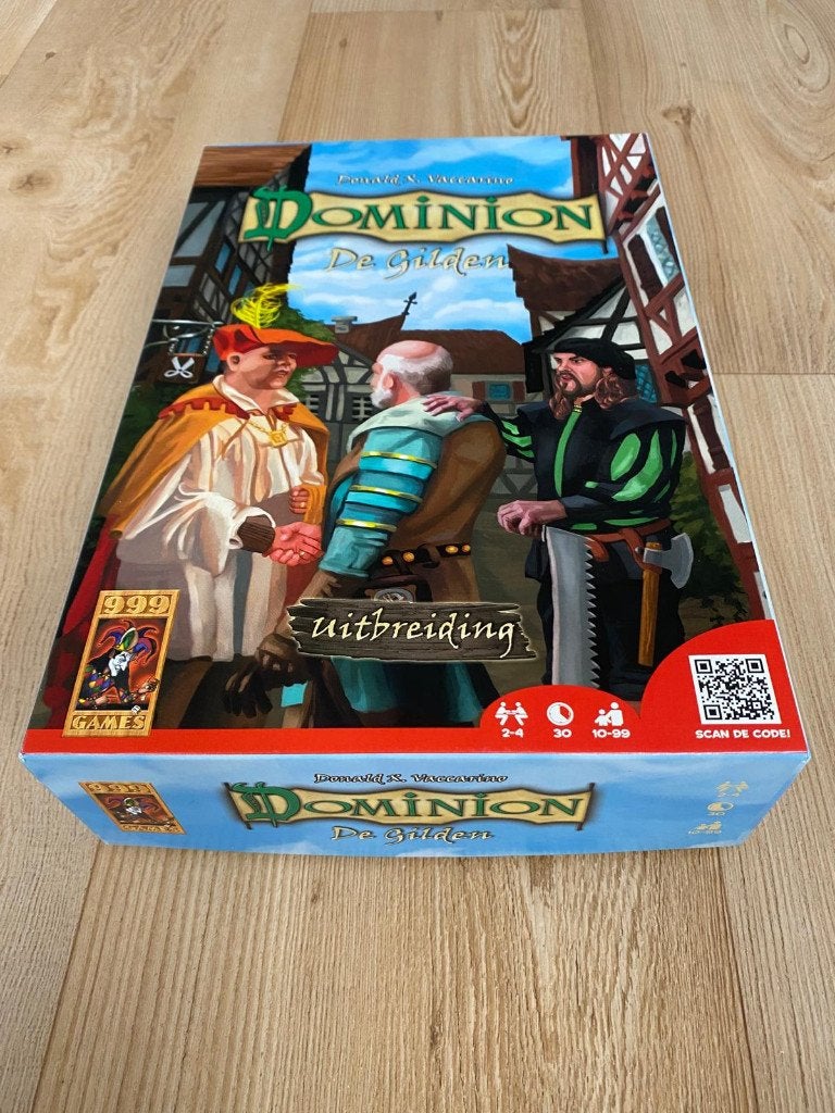 Dominion uitbreiding De Gilden zeer zeldzaam, Hobby en Vrije tijd, Gezelschapsspellen | Bordspellen, Een of twee spelers, Ophalen of Verzenden