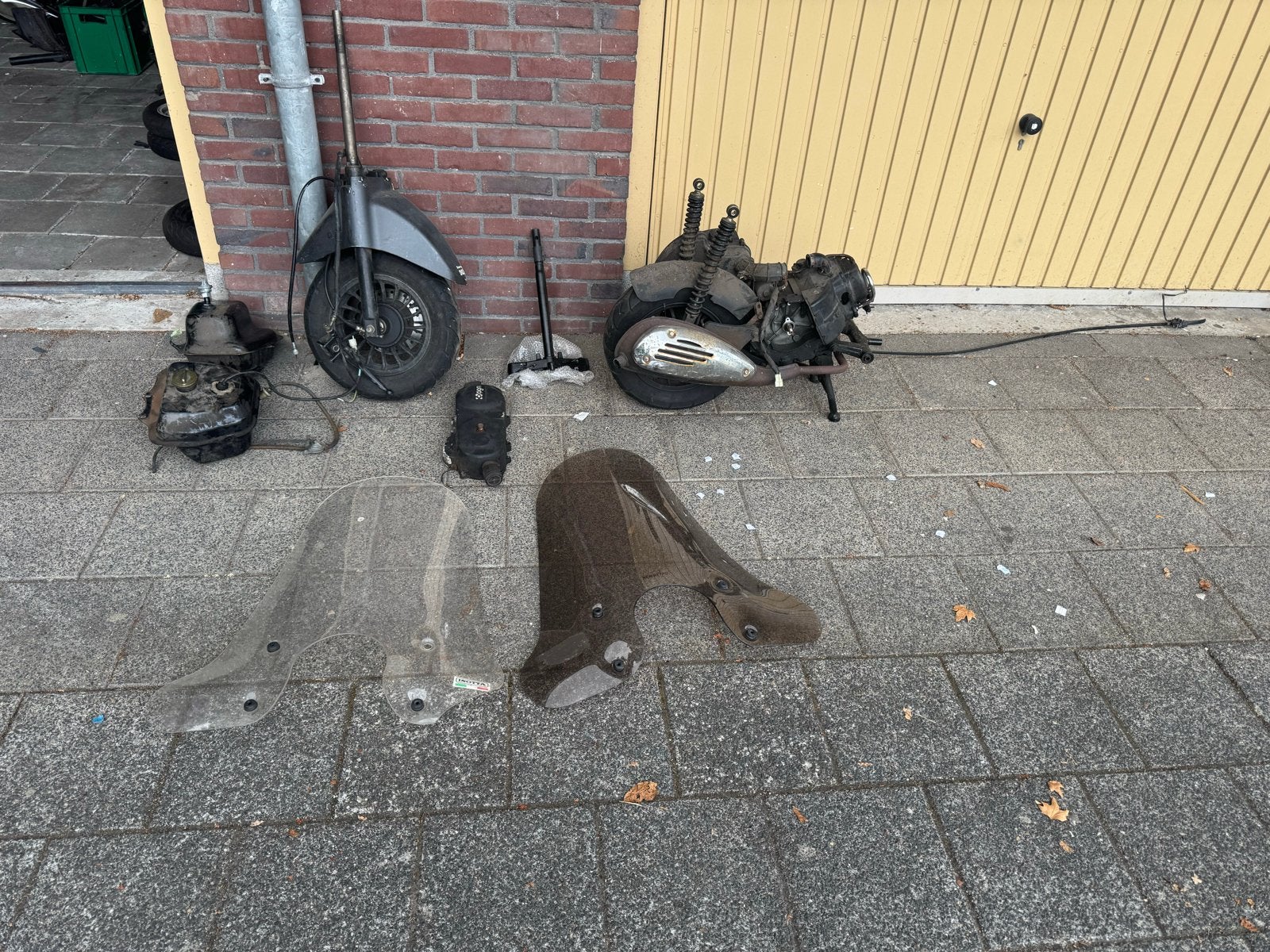AGM Vespa LX look-a-like onderdelen, Fietsen en Brommers, Brommeronderdelen | Scooters, Overige merken, AGM, Gebruikt, Blok