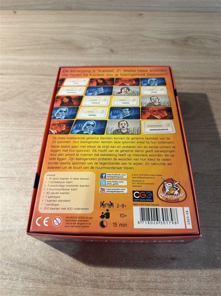 Codenames - S7032, Ophalen of Verzenden, Zo goed als nieuw