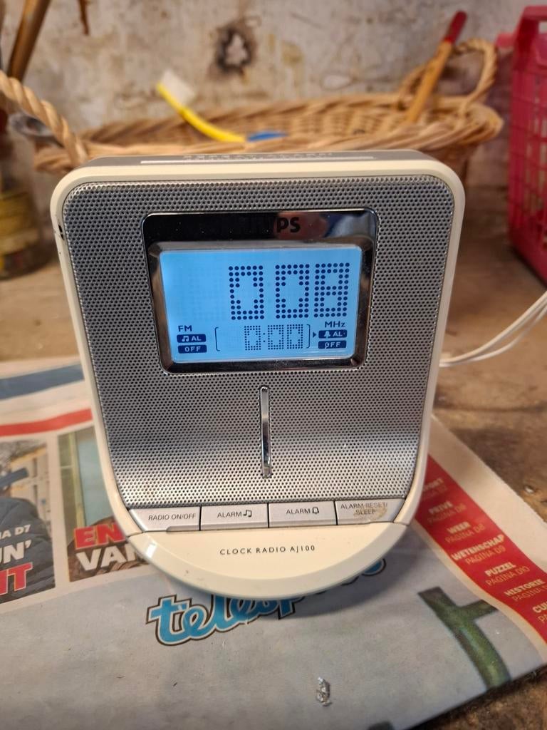 Philips Clock Radio AJ  100/12 2 stuks, Ophalen of Verzenden