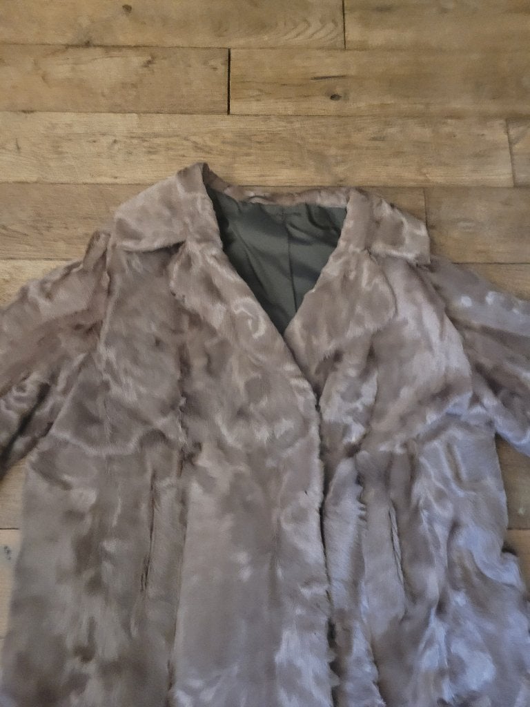 Vintage bontjas maat M/L, Maat 38/40 (M), Heikant 21 Kaatsheuvel, Overige kleuren, Belle Vieille Brocante