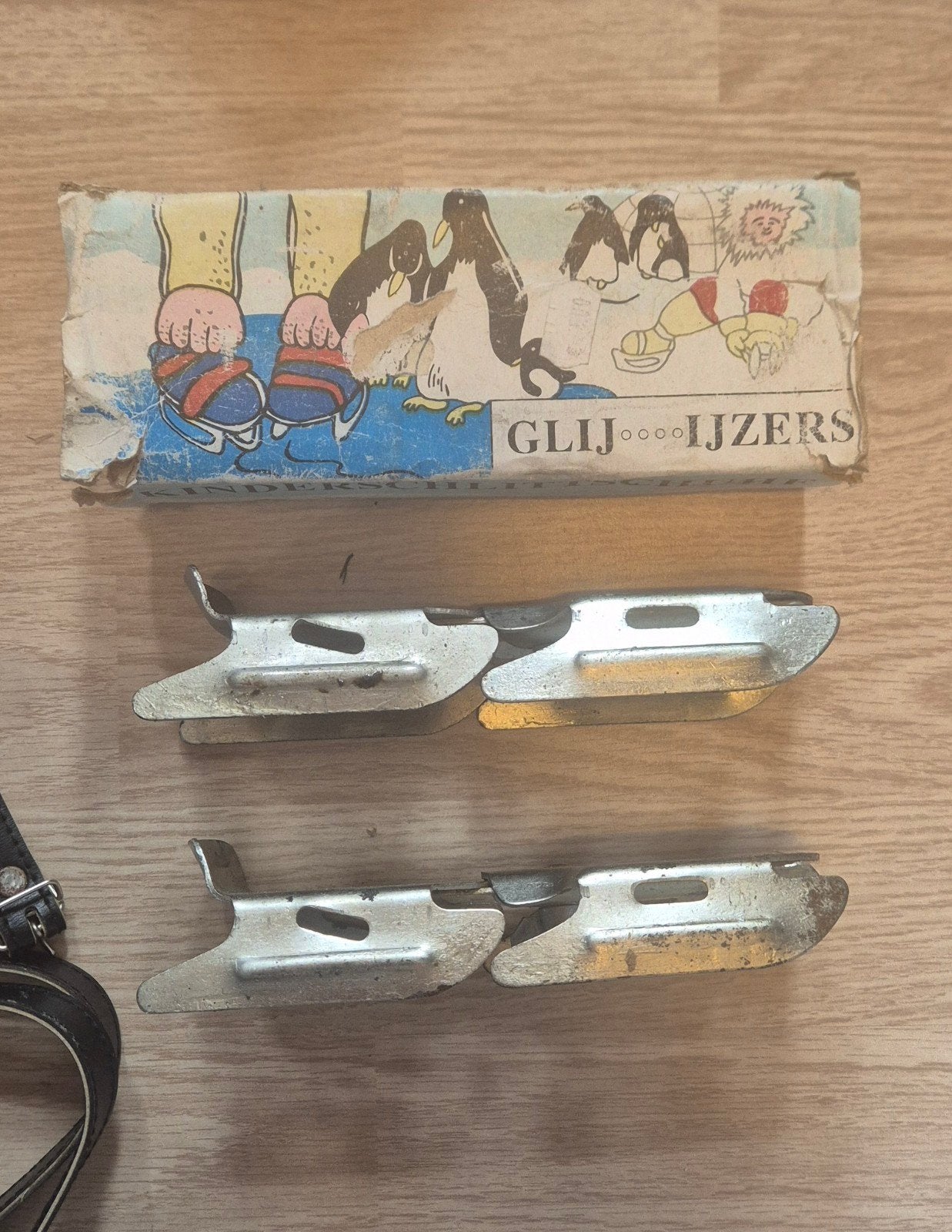 Glij ijzers met riempjes, Ophalen of Verzenden, Overige typen