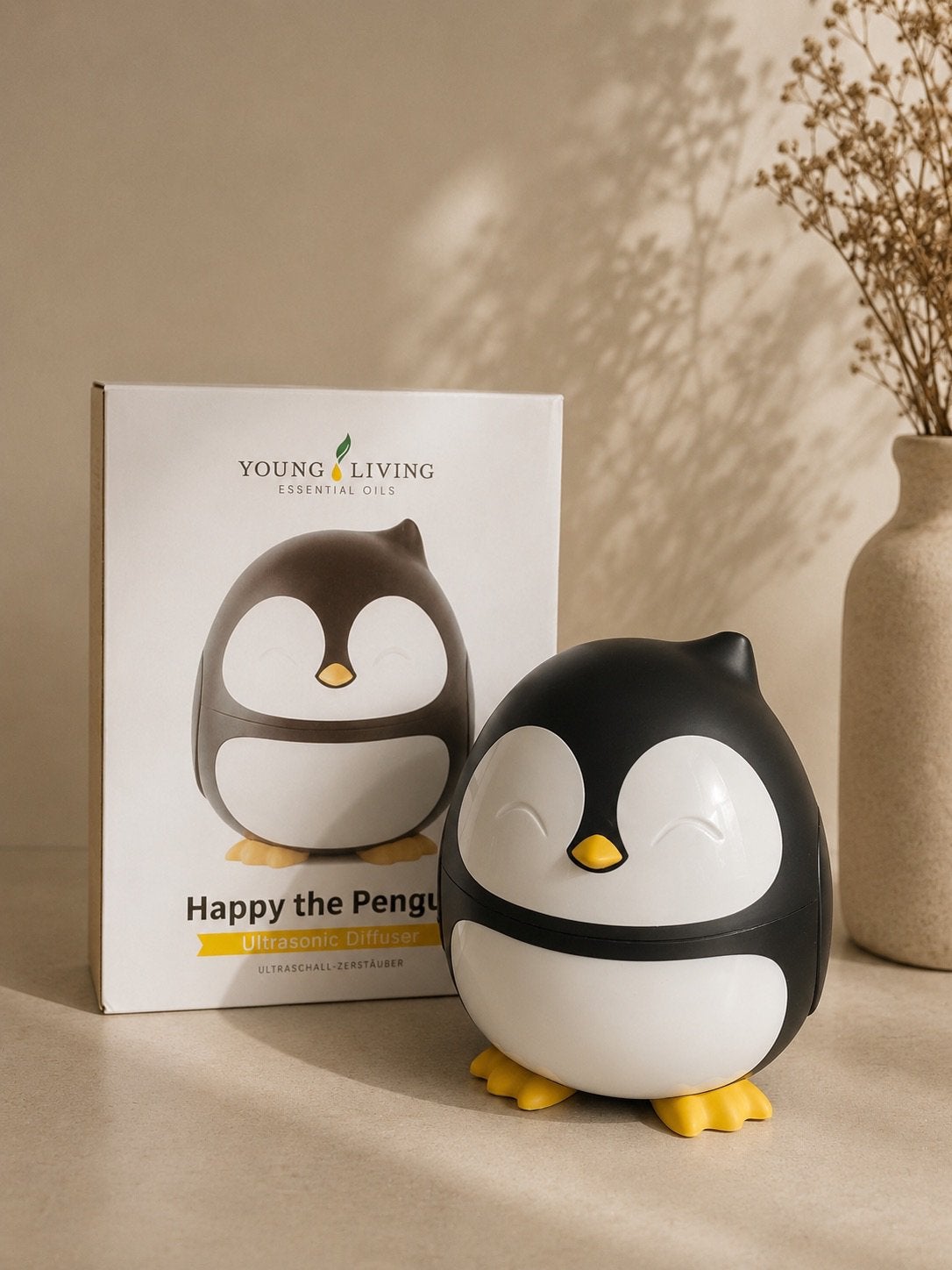 Young Living pinguïn diffuser, Ophalen of Verzenden, Zo goed als nieuw