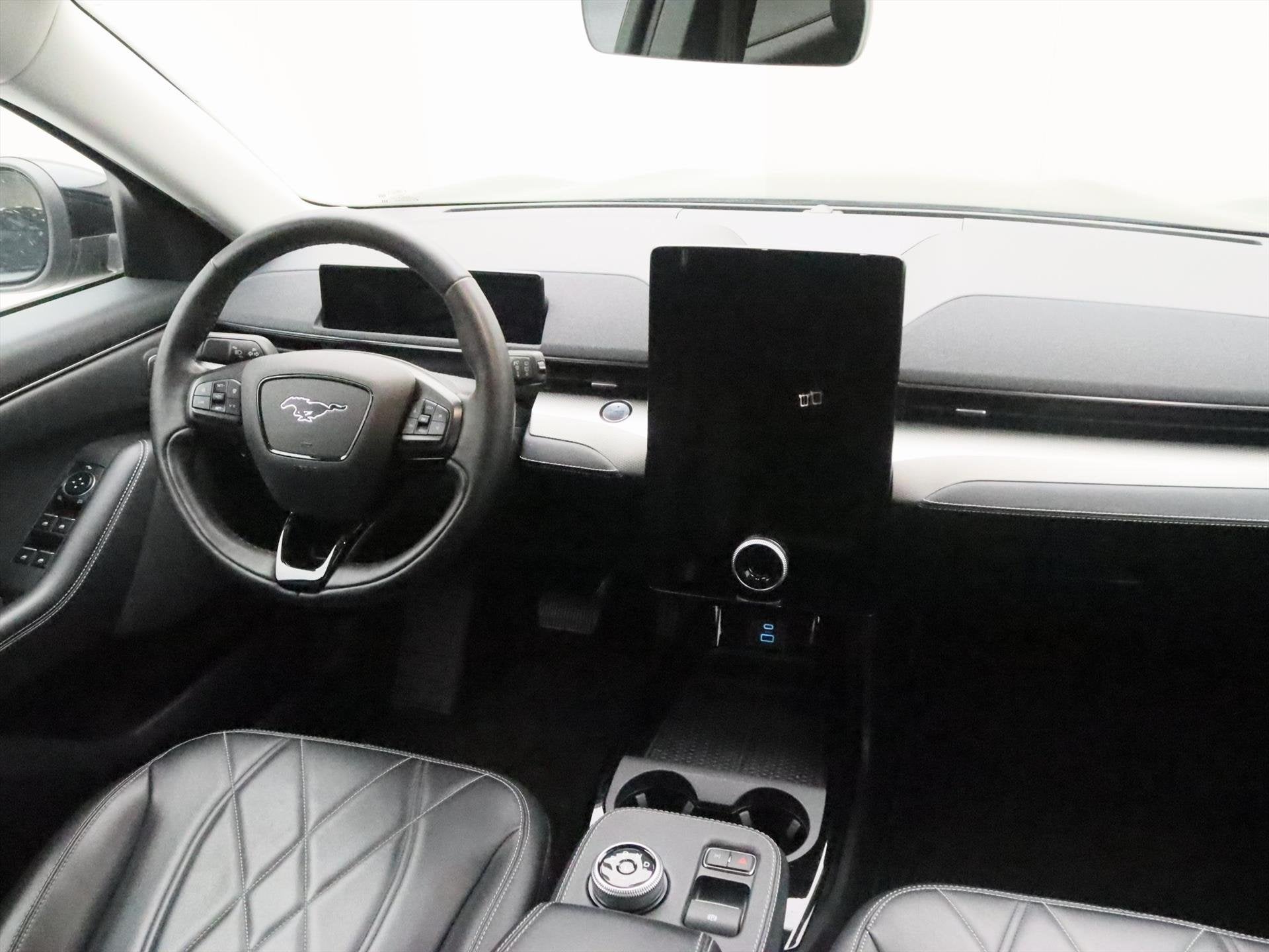 Ford Mustang Mach-E 75kWh 258pk RWD 96% Soh [ LEDER+CARPLAY+, Auto's, Automaat, Adaptive Cruise Control, Gebruikt, 258 pk