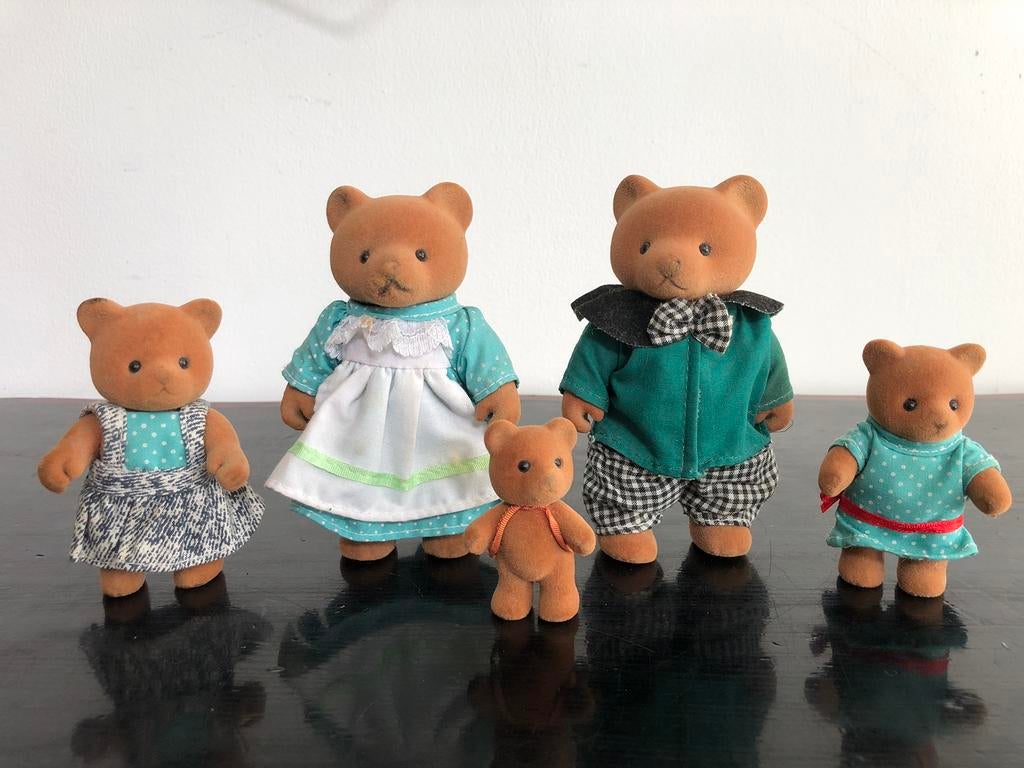 Bärenwald Forest Sylvanian Families Simba beren vintage 80’s, Ophalen of Verzenden, Gebruikt