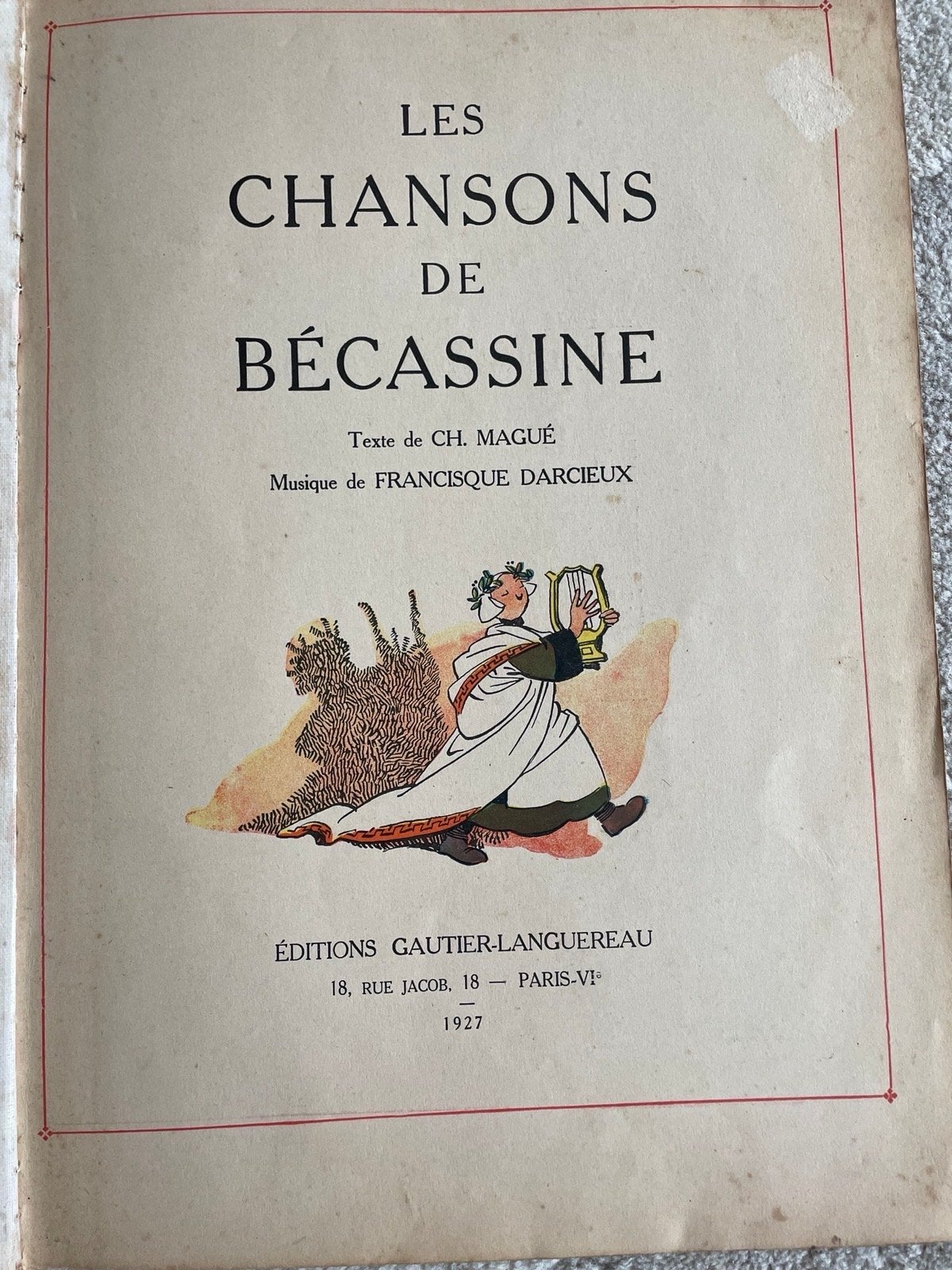 Vintage Bécassine Boeken Collectie (1927-1949), Ophalen of Verzenden, Gelezen, Fictie algemeen