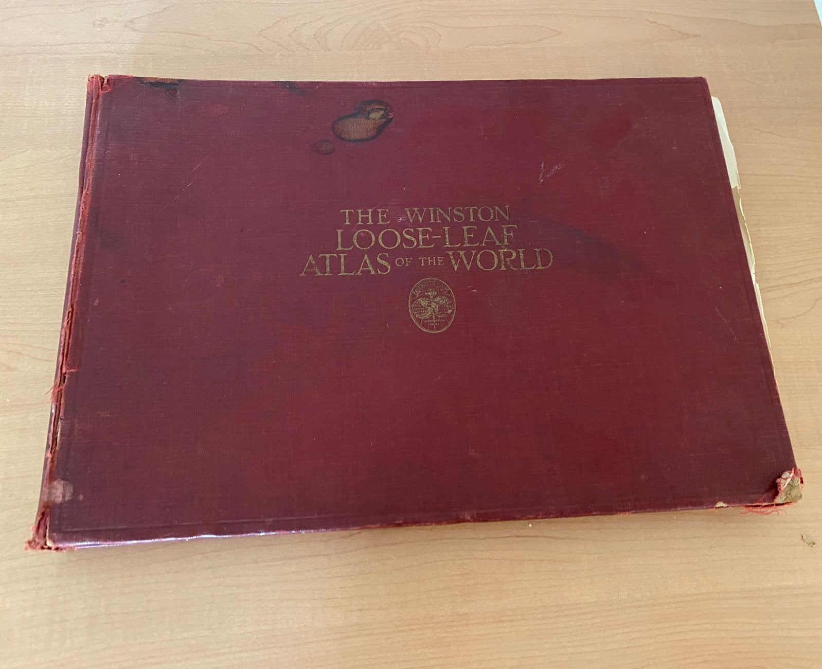 The Winston Loose-leaf atlas of the world, Gelezen, Overige atlassen, Ophalen of Verzenden, 1800 tot 2000