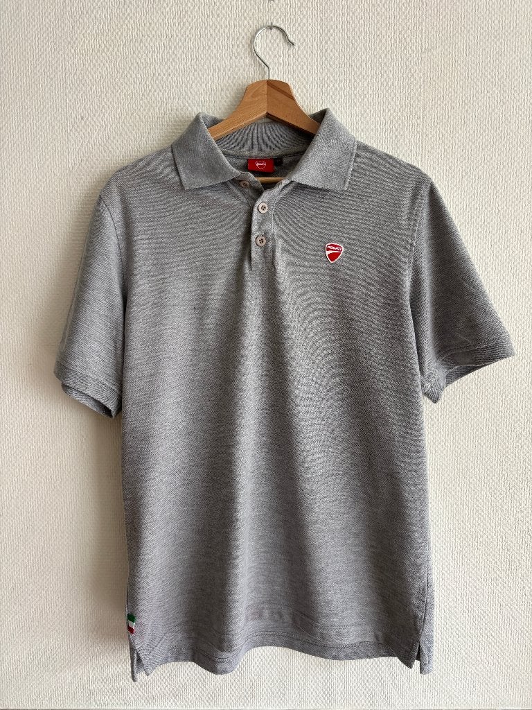 Ducati Polo Shirt Grijs – Maat M, Maat 48/50 (M), Ophalen of Verzenden, Ducati, Grijs