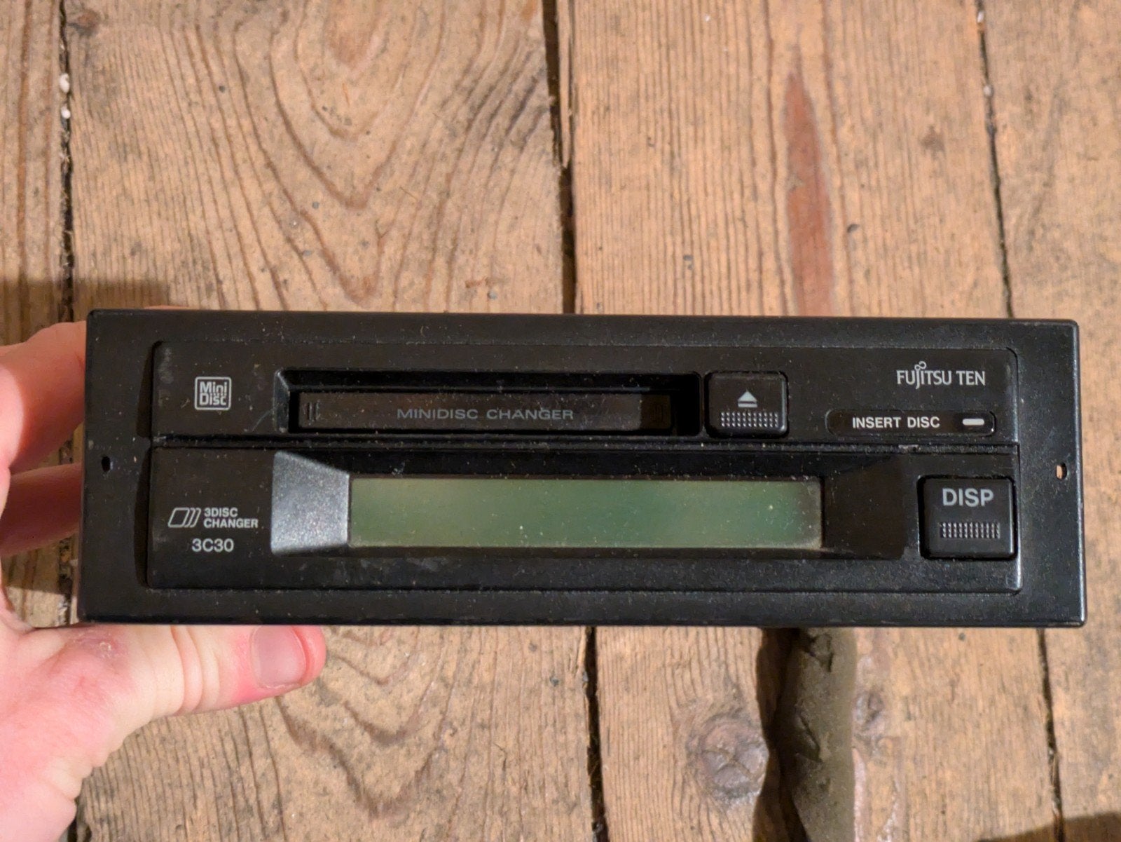 Autoradio Vintage Fujitsu Ten CD Speler, Auto diversen, Ophalen of Verzenden