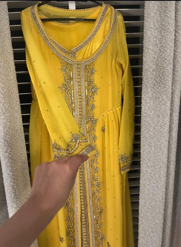 Takschita van kaftan fes, Ophalen of Verzenden, Zo goed als nieuw, Maat 36 (S), Onder de knie