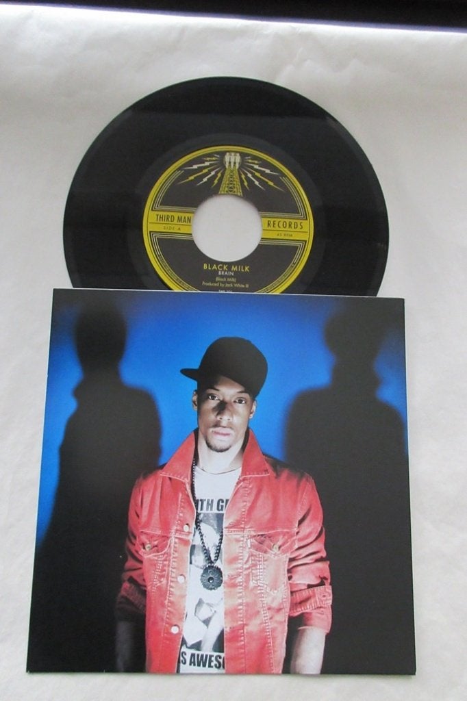 Black Milk, Brain  2011  Hip Hop Third Man Records 101, Cd's en Dvd's, 7 inch, Ophalen of Verzenden, Beschermende buitenhoes, Nieuw in verpakking