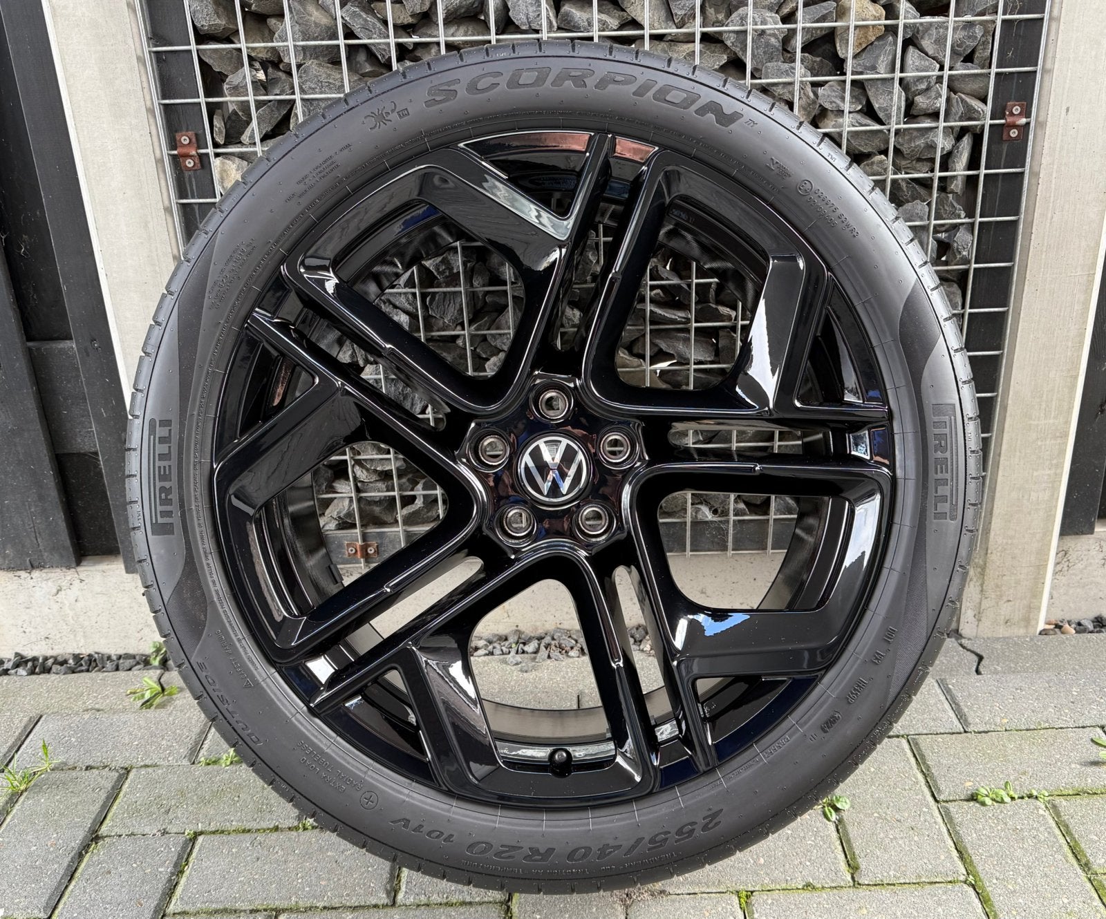 Originele 20” R-line YORK VW Tiguan 3 Leeds Tayron velgen, Ophalen, 255 mm, Banden en Velgen, Nieuw