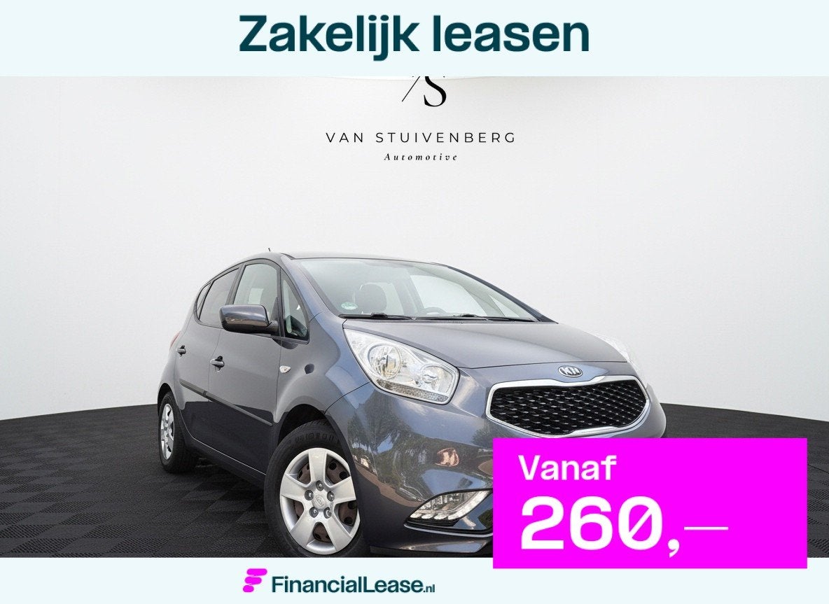 Kia Venga 1.6 CVVT DynamicLine TREKHAAK LED NAVI, Voorwielaandrijving, Euro 5, Gebruikt, 1591 cc