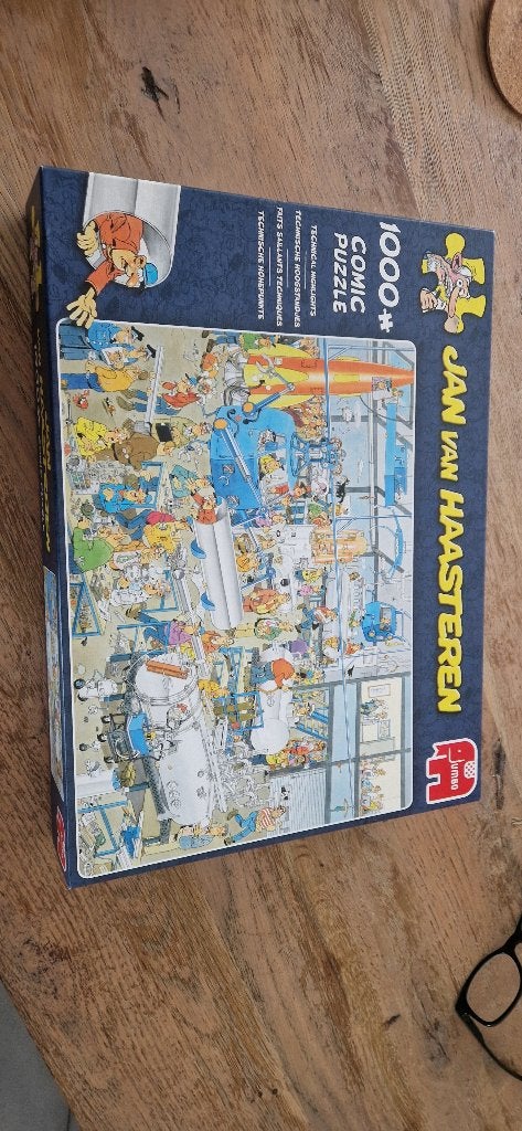 Jan van Haasteren technische hoogstandjes, Ophalen of Verzenden, 500 t/m 1500 stukjes, Zo goed als nieuw, Legpuzzel