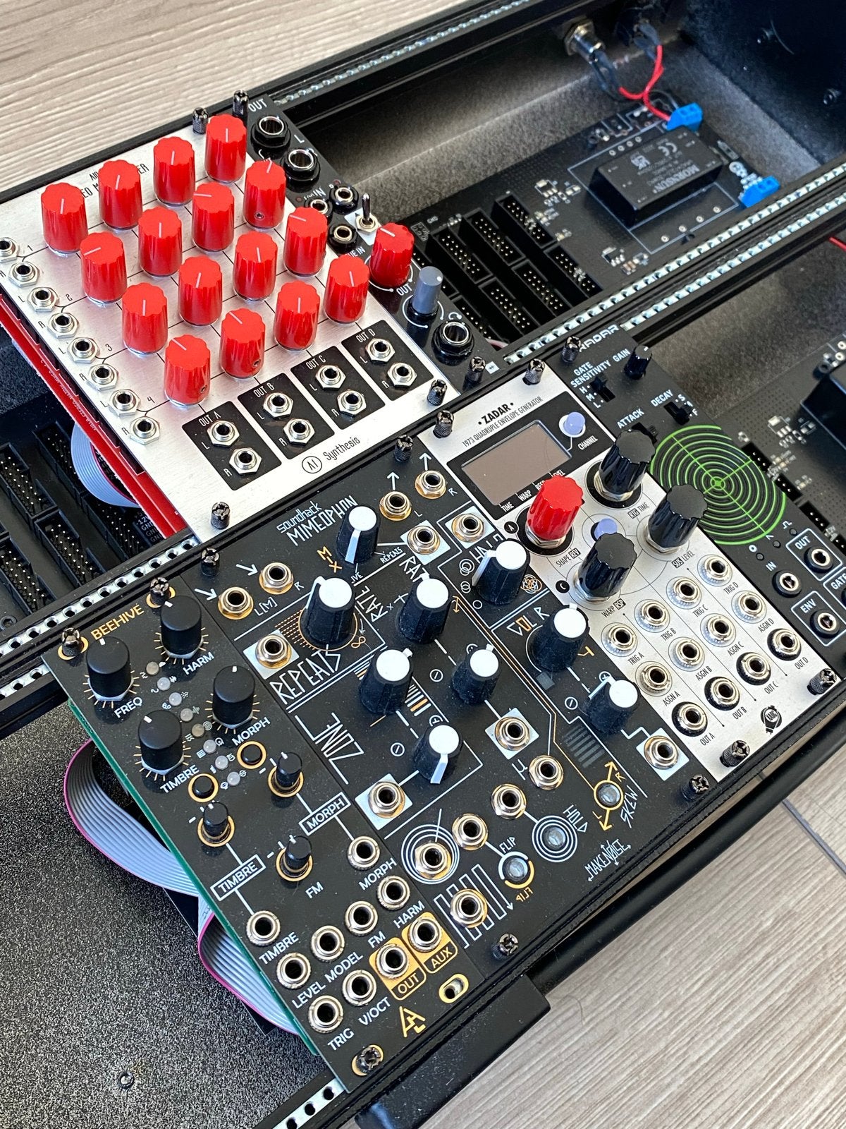 Eurorack Modules: Mimeophon, Zadar, Stereo Matrix Mixer, Ophalen of Verzenden, Zo goed als nieuw, Overige aantallen, Overige merken