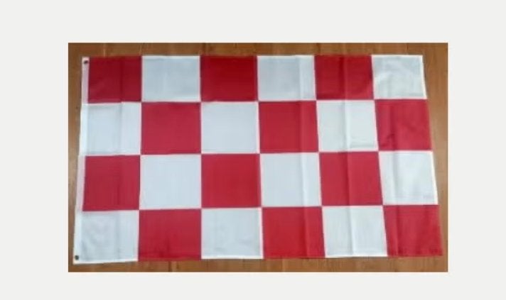 Grote vlag Noord Brabant (150x90cm), Ophalen of Verzenden, Nieuw