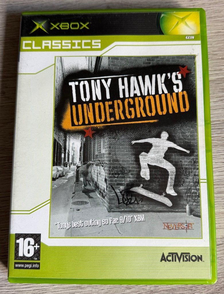 Tony Hawk's Underground - Xbox Classics (PAL), Gebruikt, 1 speler, Eén computer, Ophalen of Verzenden