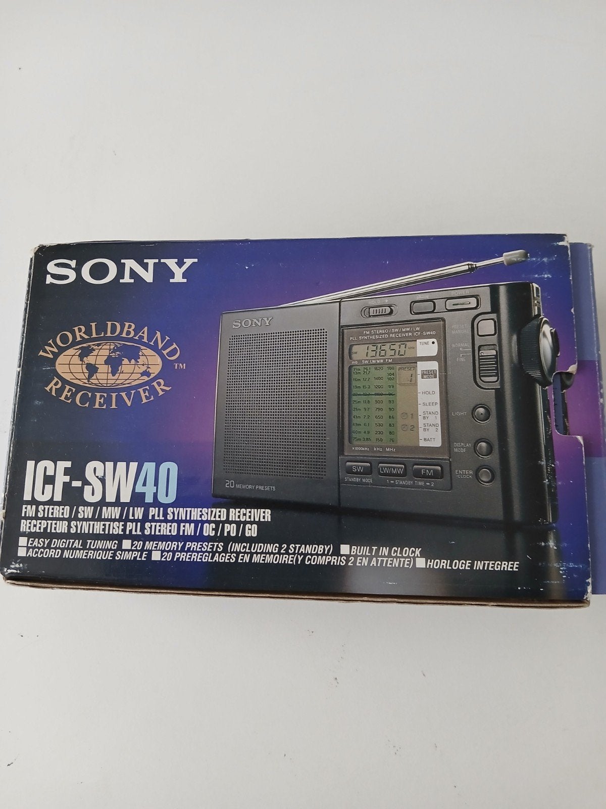 wereld Radio Sony, Ophalen of Verzenden, Gebruikt, Wereldontvanger