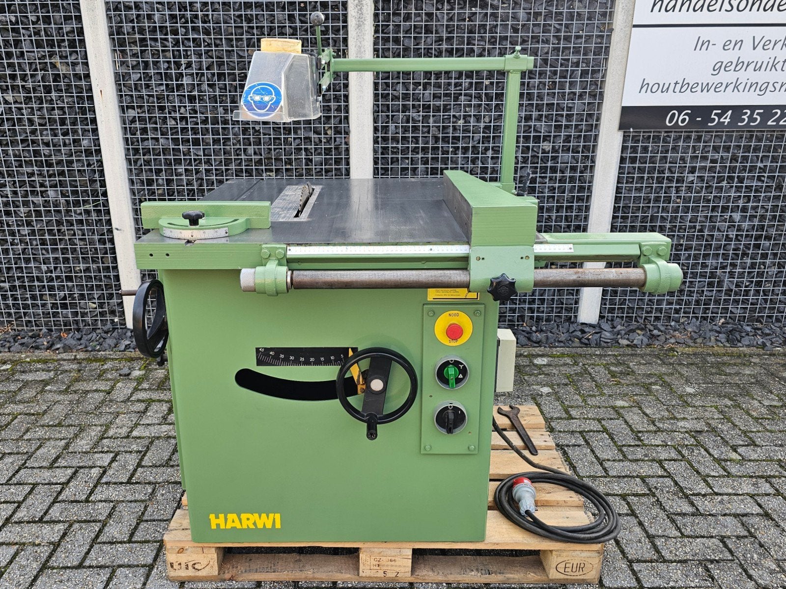 Harwi 130 Cirkelzaag  / Schulpzaag 10PK, Ophalen, Gebruikt, Cirkelzaag, 70 mm of meer