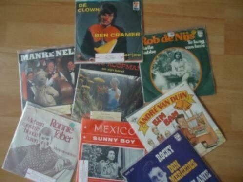 vinyl singles Nederlandstalig, Ophalen of Verzenden, Gebruikt, Overige formaten, Levenslied of Smartlap