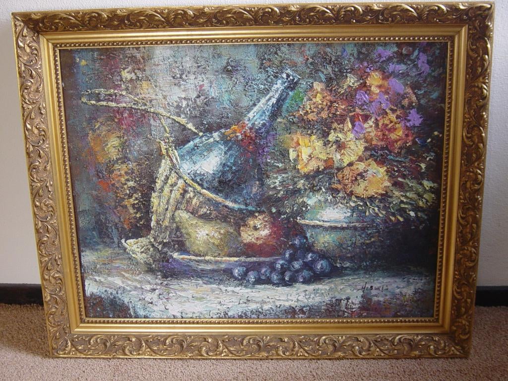 schilderij, Ophalen
