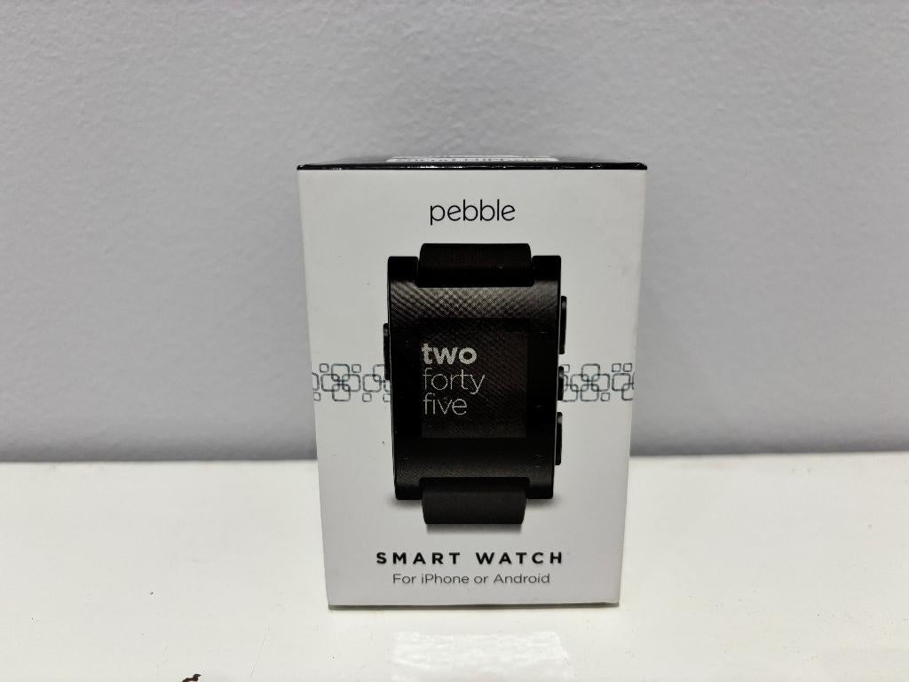 pebble classic 301BL smart watch | new old stock, Ophalen, Nieuw, Zwart, Android
