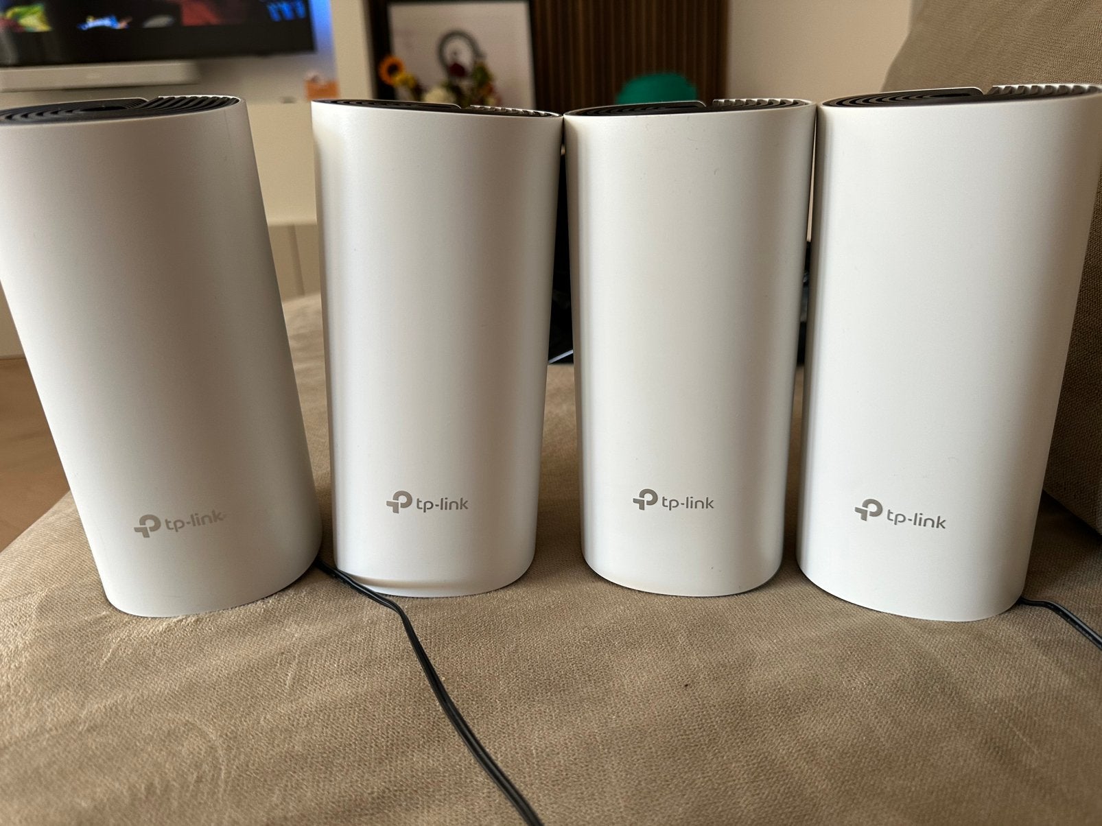 TP-Link Deco M4 AC1200 Mesh WiFi – 4 stuks incl. adapters, Computers en Software, WiFi-versterkers, Ophalen, Zo goed als nieuw
