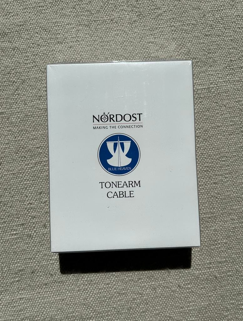 Nordost Blue Heaven tonearm kabel (RCA – RCA) 1,25m, Ophalen of Verzenden, Nieuw, Minder dan 2 meter, Interlink-kabel