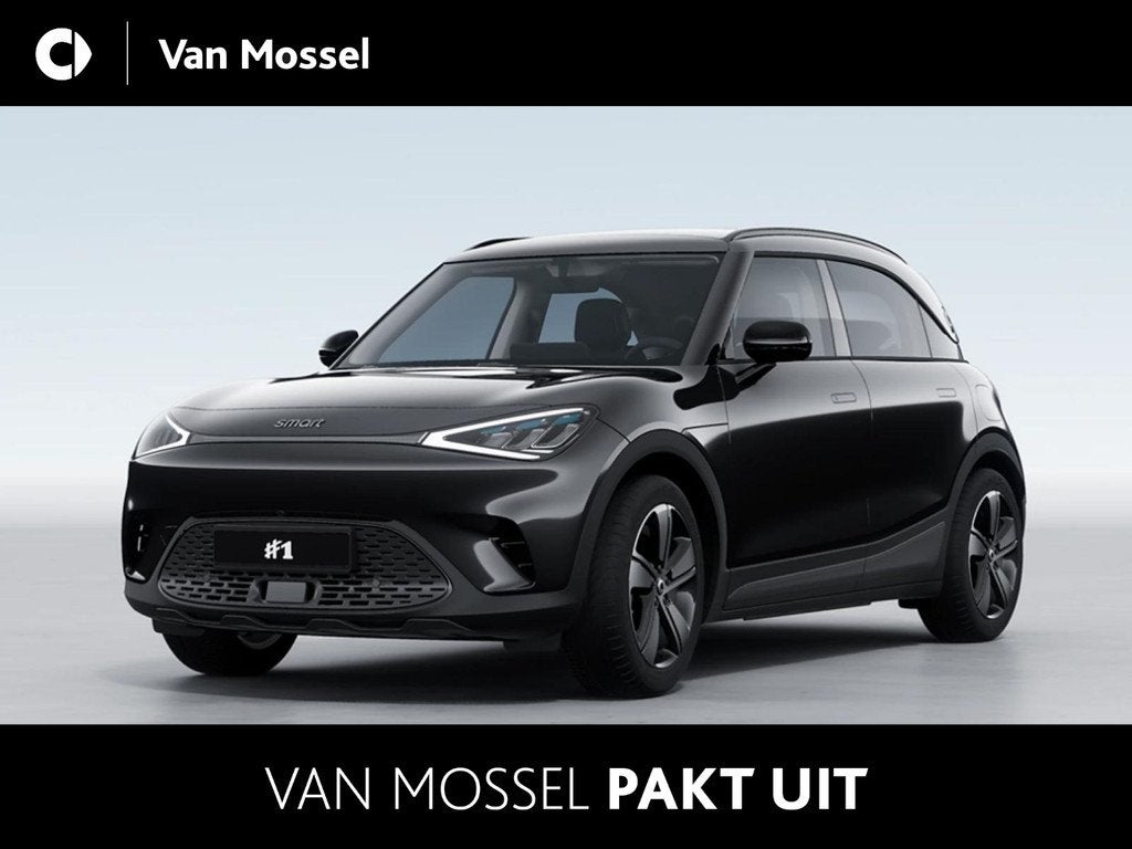 smart #1 Pure+ / Stoelverwarming / Smartphone-Intergratie /, Auto's, Smart, Automaat, Zwart, Zwart, Nieuw