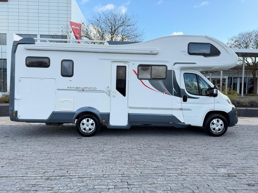 Fiat CAMPER / ROLLER TEAM MAGNIFICO 131PK / EURO5 / CAMERA /, Info@vandompzelaar.nl, Alkoof, Ringverwarming, Afzuigkap
