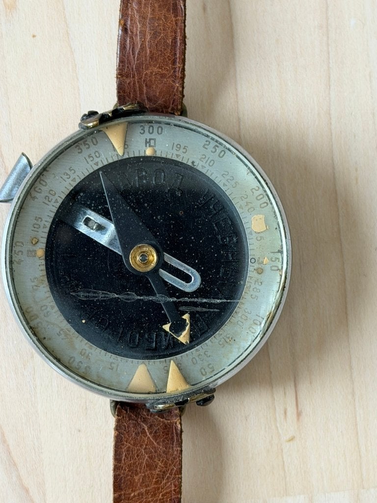 Russisch Adrianov kompas, Sovjet WO2 kompas gedateerd 1940, Verzamelen, Militaria | Tweede Wereldoorlog, Verzenden, Duitsland
