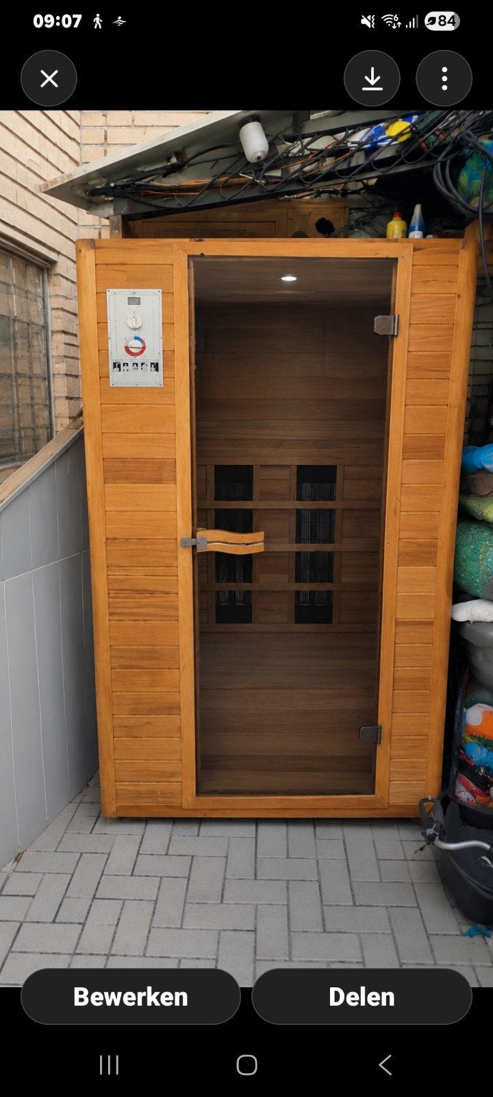 infarood sauna, Ophalen of Verzenden